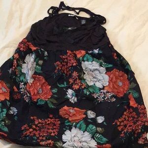 Planet gold floral sundress